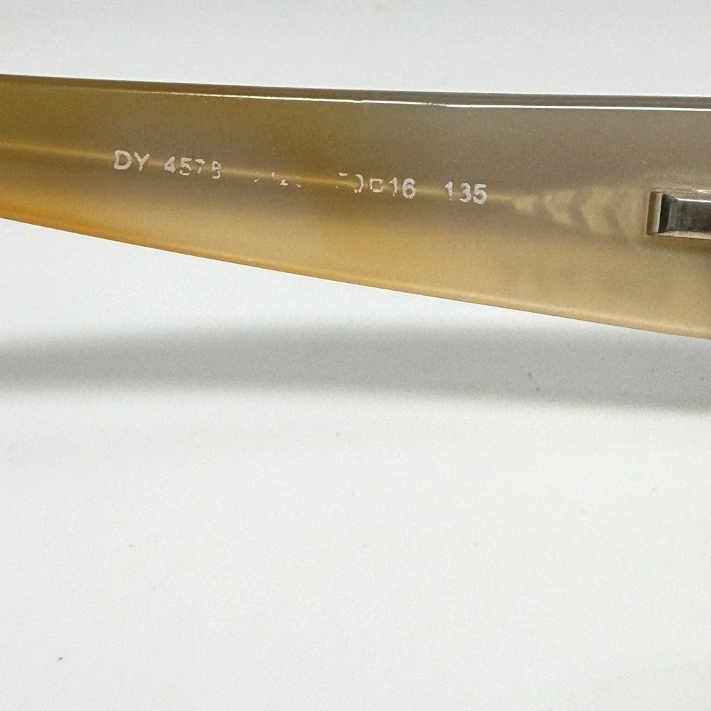 DKNY DY 4579 Black Beige Oval Eyeglasses Frames 50-16-135 Womens‎ Eyewear 21650